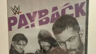 WWE Payback 2023 DVD Unboxing