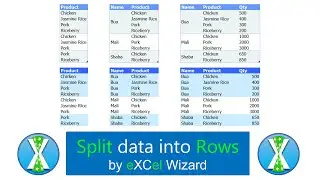 QQ54 Split multiple columns into Rows