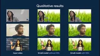 Enhanced video segmentation with on device learning