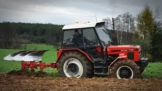 Zetor 7745 + Kverneland Orka zimowa 2013