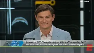 ESPN NFL LIVE | Detroit Lions MUST Evolve Beyond Aggression To Take Team To The Next Level
