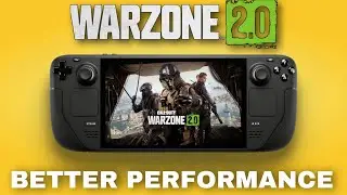 GET BETTER FPS on WARZONE 2 Steam Deck Windows Every Settings FPS (Minimum | Basic | Ultra)
