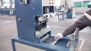 SF4091 automatic single head rivets inserting & fixing machine for pallet collar