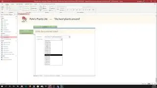 Access 2019 - Refreshing the values in a second Combobox when the first combo box changes