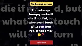 riddles in english with answer | cool riddles to make you think hard | riddles for kids #shorts
