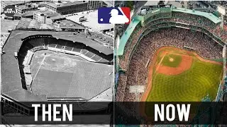 MLB Stadiums Then and Now !