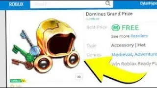 How to get Golden Dominus in roblox for FREE!!!!