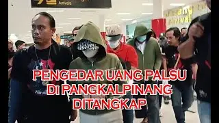 SINDIKAT PENGEDAR UANG PALSU ANTAR PROVINSI DITANGKAP