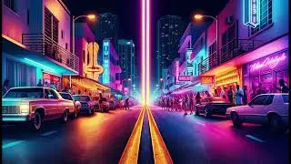 Night city life ( synthwave 80s / saxophone )