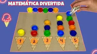 Recurso Pedagógico | Matemática Divertida | Números e Quantidades | Sorvete