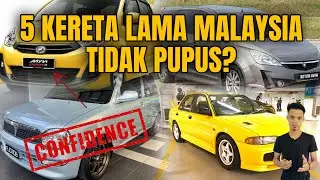 5 KERETA LAMA DIMALAYSIA TIDAK AKAN PUPUS?