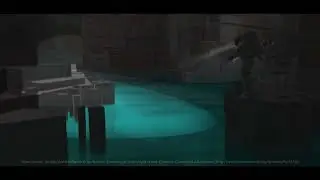 Test: Multi-Light PBR Material + DesignTime Particles Emitter