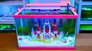 I Built a Castle Inside a Fish Tank