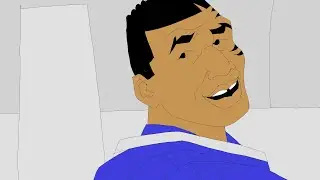 Mike Tyson plane fight animation