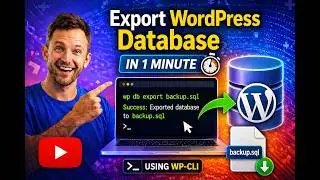 How to Export  WordPress Database Using WP CLI Full Guide