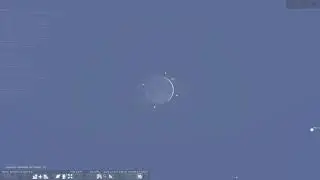 Simulación de eclipse 2020 12 14