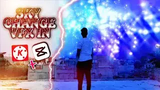 Sky Change VFX in kinemaster tutorial || 