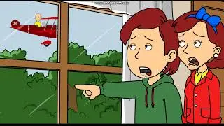 Caillou Turns Rosie into an Airplane/Grounded