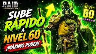 ➡️🔥HOW TO LEVEL UP FAST  [RAID SHADOW LEGENDS]