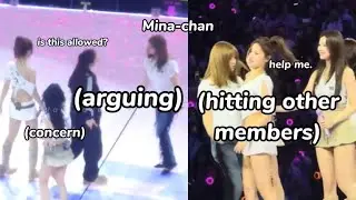 jeongyeon having *heated convo* with jihyo making members confused…