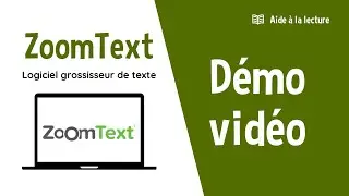 ZoomText – Text Enlargement Software Demo