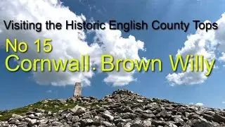 English Historic County Top...No 15...Cornwall...Brown willy.