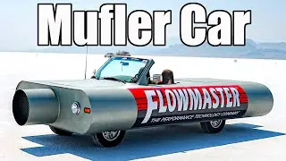 Flowmaster Muffler Car Road Trips to Bonneville Salt Flats