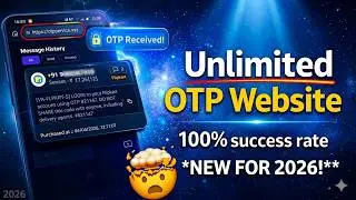 Best Otp Website | Otp Bypass Indian Number | New OTP Website | How To Buy Unlimited Indian Otp