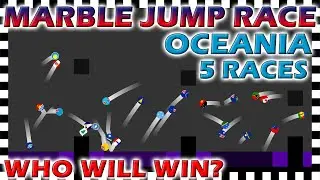 Marble Jump Race Oceania - World Tournament Season 1 - Algodoo