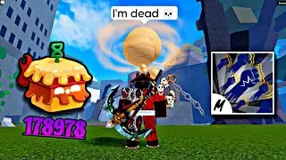 Inescapable Sand combo with God Human in blox fruits