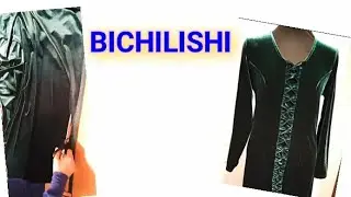 Королевская вытичкали куйлак бичилиш. Korolevskiy vitichkali ko'ylak bichish