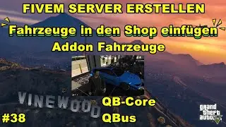 FiveM Server erstellen QB-Core ( Fahrzeuge im Shop einfügen )