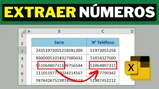 Formula to EXTRACT NUMBERS from a cell in Excel (Extract phone number)