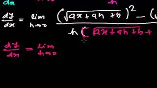 How to Find Derivative of a Function by First Principle Method 2