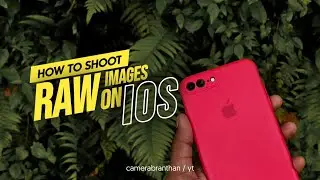 how to shoot raw images on iphone |lightroom |camerabranthan