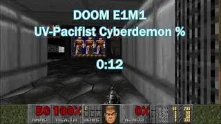 Speedrunning DOOM except every enemy is a cyberdemon
