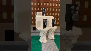 Lego triple speaker head (Multiverse Skibidi Toilet) DaFuq!?Boom!