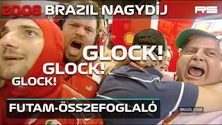 A legdrámaibb Brazil nagydíj - 2008 - futam-összefoglaló