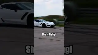 H1000 Hennessey C7 ZR1 Corvette FLYBY #Shorts