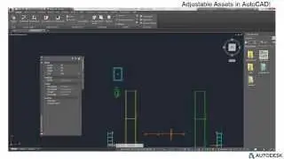 Adjustable Assets in AutoCAD