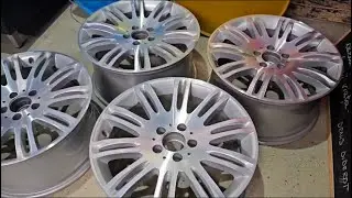 Recondiționare jante Mercedes E Class W211 Sportpaket-Johnny Sablatorul