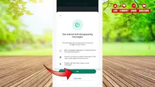 How To Turn On Disappearing Messages On WhatsApp 2023 | Enable WhatsApp Disappearing Messages