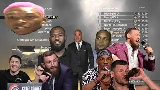 If the UFC press conferences were held in a Call of Duty Modern Warfare 2 public lobby