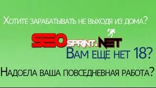 Сколько я начал зарабатывать  на SEO sprint  Как я начал зарабатывать на SEO sprint
