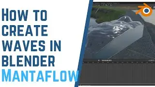 How to create procedural waves in MantaFlow - Blender 2.9