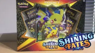 Pokémon Pikachu V Box Unboxing!