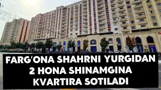 FARGʻONA SHAHAR YUREGIDA         2 HONALIK SHINAMG8NA KVARTIRA SOTILADI