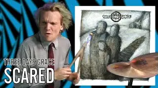 Three Days Grace - Scared | Office Drummer [First Time Hearing]