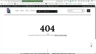 How To Fix '404 Page Not Found' Error