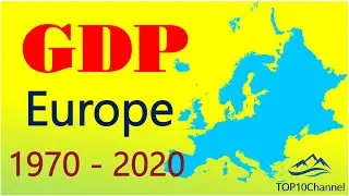 GDP of European countries for 1970 - 2020| TOP 10 Channel